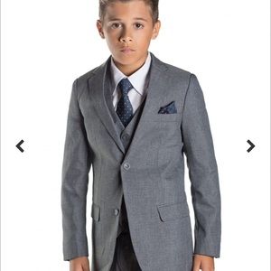 Paisley of London Gray Boy’s 3 Piece Suit Size 10